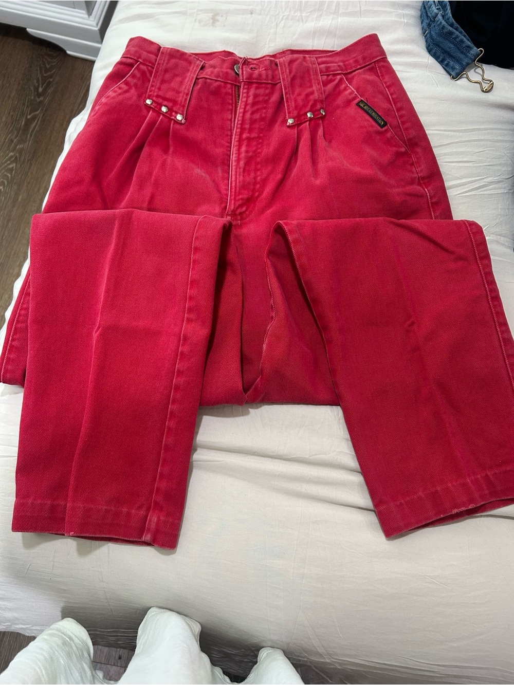 Rocky Mountian Jeans  — Deep Red Straight Leg